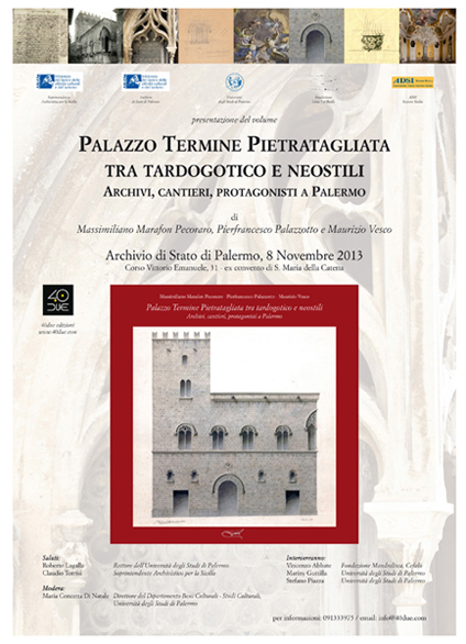 Locandine 2 Palazzo Alliata di Pietratagliata (ex Termini)